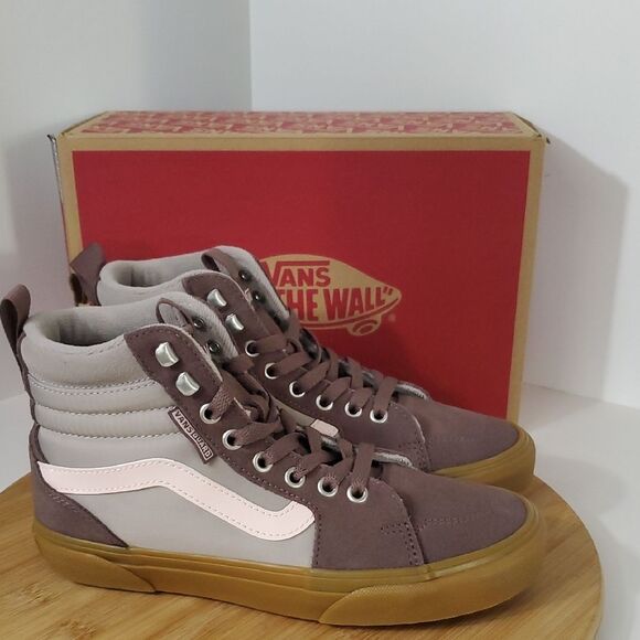 Vans Filmore Hi Vansguard Suede/Nylon Brown/Gum Women's Size 7.5 NIB - Picture 1 of 10